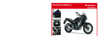2019_Honda CB500X - Uzivatelska prirucka SK